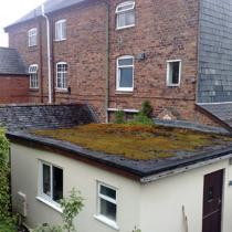 Flat Roof Before